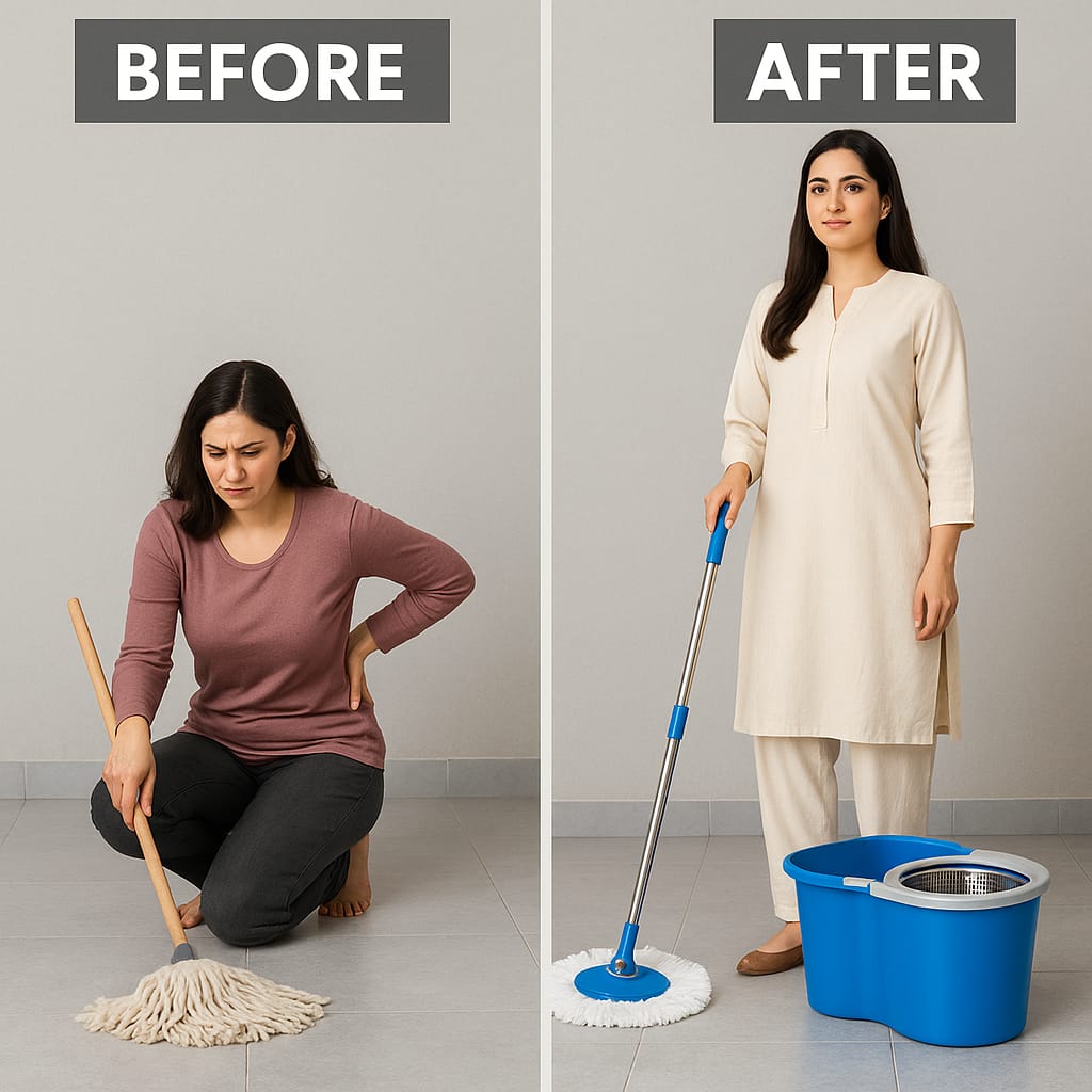 Spin mop 360°